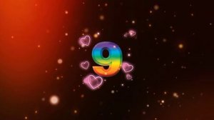 Футаж_музыкальная открытка_с днём рождения 9 лет.