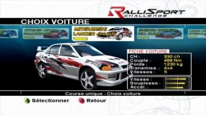 Rallisport Challenge - Toutes les voitures