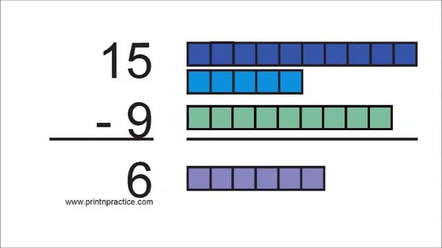 9 Subtraction Worksheets And Flash Cards Make Learning Subtraction Fun! смотреть онлайн