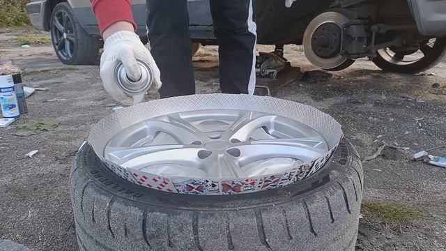 Покраска Дисков за 420 рублей. красим литьё с баллончика. Покраска суппортов и барабанов.