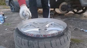Покраска Дисков за 420 рублей. красим литьё с баллончика. Покраска суппортов и барабанов.