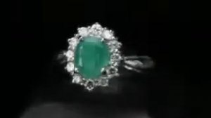 ИЗУМРУД В СЕРЕБРЕ,КОЛЬЦО!