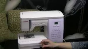 Как выбрать швейную машинку. Обзор машинки Janome. Швейные принадлежности для шитья