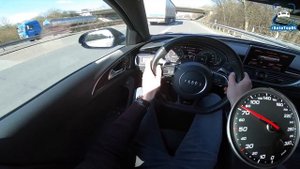 1000HP AUDI RS6 Klasen Motors REVIEW POV on AUTOBAHN by AutoTopNL