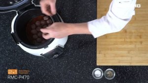 Домашние фрикадельки за 10 минут. Готовим в новой мультиварке-скороварке REDMOND RMC-P470