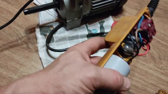 Ремонт китайской лебедки 220В