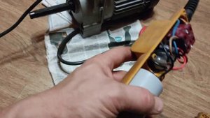 Ремонт китайской лебедки 220В