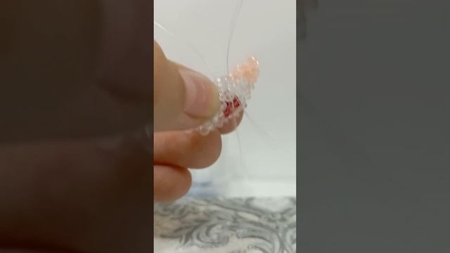 Туториал как сшивать две половинки! ? #бисероплетение #бисер #туториал #леска смотреть онлайн