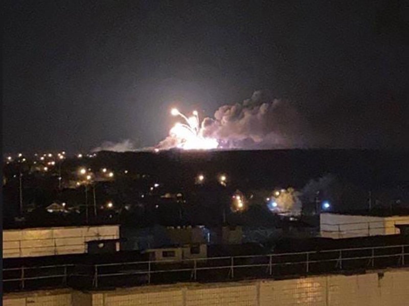 Склад боеприпасов загорелся под Белгородом после обстрела ВСУ / События на ТВЦ