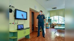 "Встреча с пожарным" 1 Люсиновский#детиснами ГБОУ Школа №627 УК-7