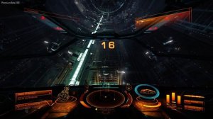 Elite: Dangerous посадка