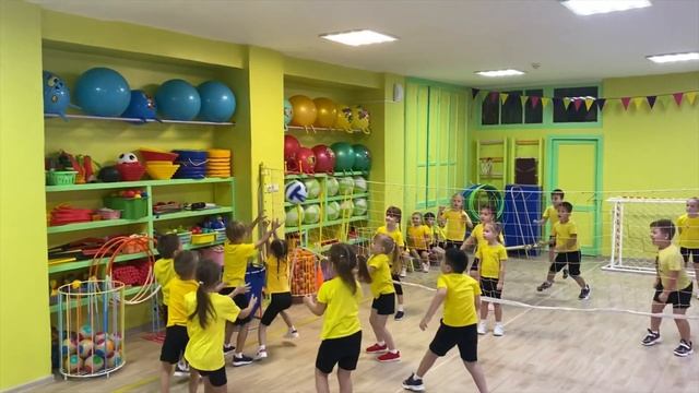 Пионербол подготовительные группы ноябрь 2023 г