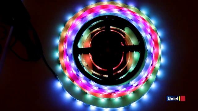 UL 00001859 ULS F20 5050 30LED m 10mm IP65 DC12V 7,2W m 10M RGB SMART Гибкая светодиодная лента на смотреть онлайн