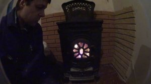 ✅ Обзор печки буржуйки с окном. Почти камин. Удобство, экономия, эффективность.