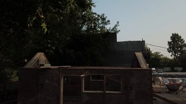 Дом из Экопанелей без крыши