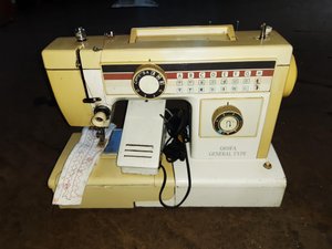 Швейная машина G810FA GENERAL TYPE. Ремонт после падения с высоты стола.