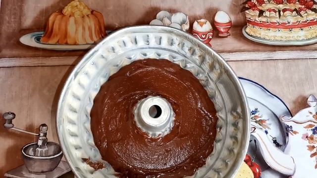 Шоколадный кекс вкусно и быстро, для домашнего чаепития.