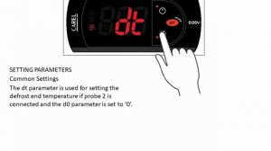Common Parameter Settings for Norpole Refrigeration Products Using the Carel Easy Controller