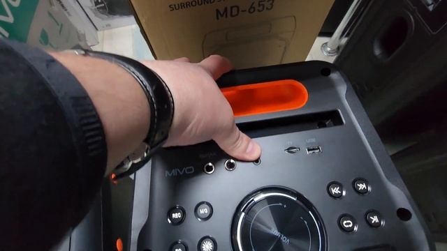 Подбор мощных портативных акустических систем караоке MIVO MD-655 сравнение MIVO MD-653?+7925028176 смотреть онлайн
