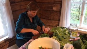 Рецепт заготовки капусты для чёрных щей