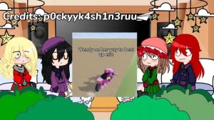 South Park girls react to the boys || South Park|| || gacha club||