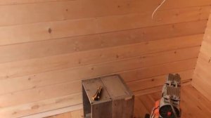 Двухмодульная баня из профилированного бруса 6х5,5 метра, перевезена и установлена деревне Раскаты