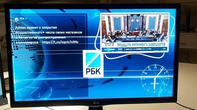 Новостное слайд-шоу на телевизоре LG (webOS) со Smart TV смотреть онлайн