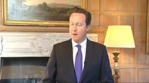 David Cameron reacts to death of bin Laden