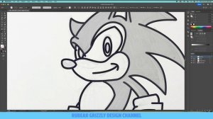 How to Draw Sonic in Adobe Illustrator | 5 simple Steps