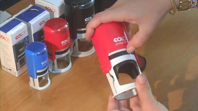 Changer votre encreur Colop Printer R45 смотреть онлайн