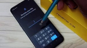 Как удалить Pin-код блокировки пароля в смартфоне Realme C35