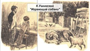 К. Ушинский "Играющие собаки"