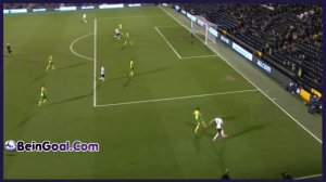 Goal Darren Bent - Fulham 1-0 Norwich City - 14-01-2014 Highlights