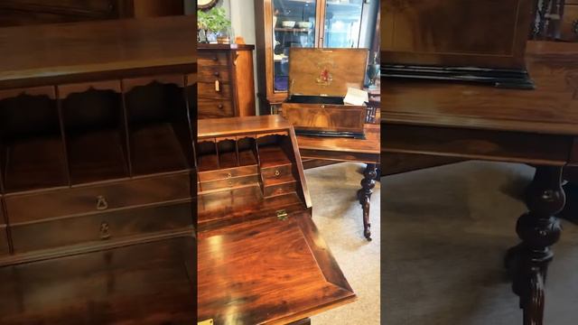 Georgian small mahogany bureau antique furniture mahogany  antique bureau