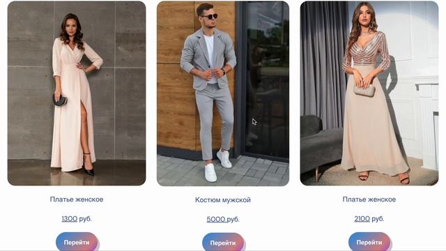 Прототип онлайн-ателье для пошива индивидуальных моделей одежды "Cicek"