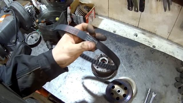 Ремонт Honda Gyro X. Часть 1 смотреть онлайн