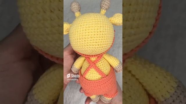 Жирафик ❤️ #вяжуназаказ #вязаныеигрушки #handmade #игрушкиручнойработы