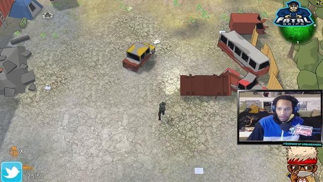 Zomborg / (PC) 1st impression / helicopter View Zombie Shooter / Simple To the Point Game смотреть онлайн