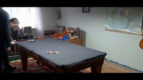 Бильярд. Перетяжка бильярдно стола своими руками!