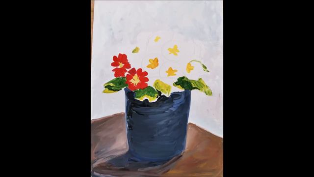 Примула Гуашь смотреть онлайн