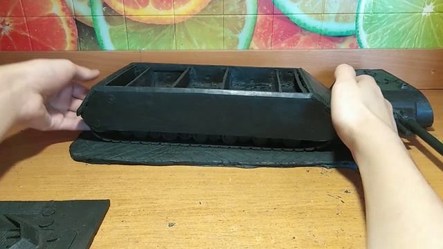 СВЕРХ ТЯЖЁЛЫЙ НЕМЕЦКИЙ ТАНК MAUS из скультурного пластилина смотреть онлайн