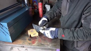 Как установить рулевой наконечник FEBEST 0321-CRV  на Honda CR-V (Включите субтитры)