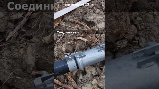Простая и бюджетная система полива мотопомпой, пнд трубой с БРС и спринклерами