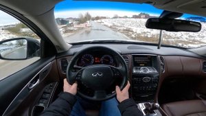 2008 Infiniti EX 37 3.7i V6 (320 Hp) 4WD POV Test Drive