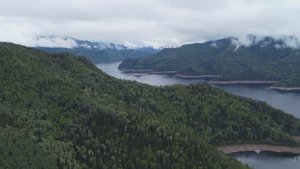 Борус. Саяно-Шушенское водохранилище. Квадрокоптер. 4K.