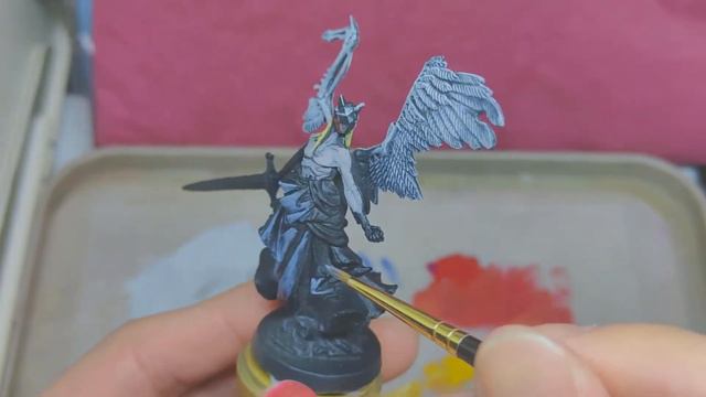 Painting Fallen Angel minion from Massive Darkness смотреть онлайн