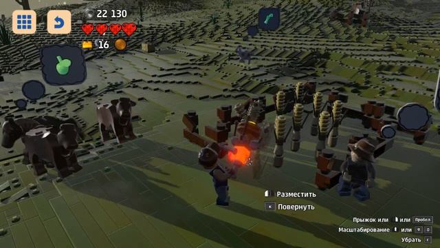 LEGO Worlds | Изучение игры, 3 GOLD БЛОКА!? смотреть онлайн