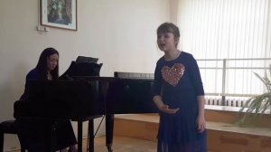 «Весна» муз. Ц. Кюи, сл. П. Модзалевского