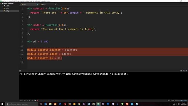 Node JS Tutorial for Beginners #7 - Module Patterns