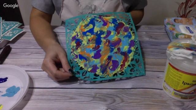 ЗМК В.Панова Авторская техника “Эффект мозаики” смотреть онлайн